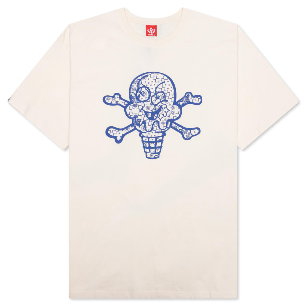 Face Time S/S Tee - Antique White