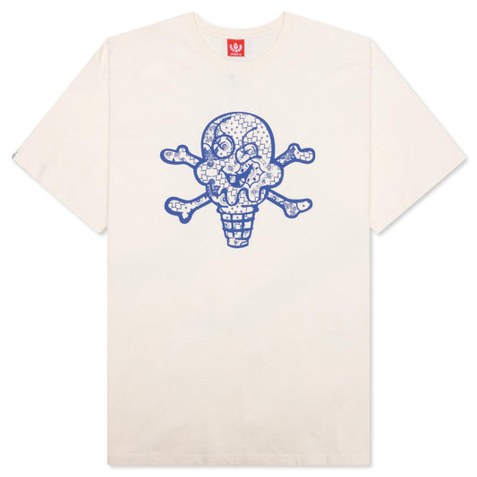 Face Time S/S Tee - Antique White