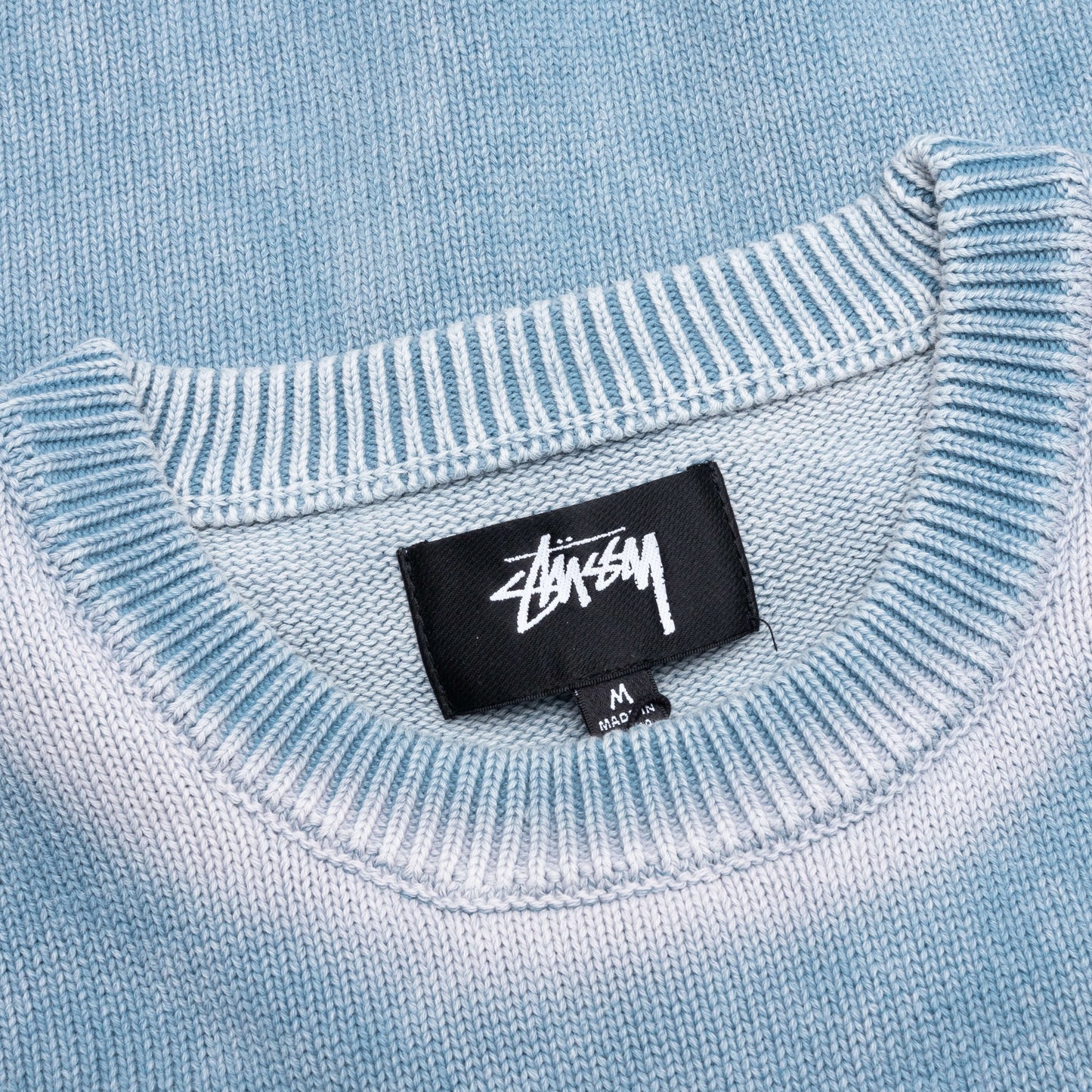 Faded Cotton Crew - Blue