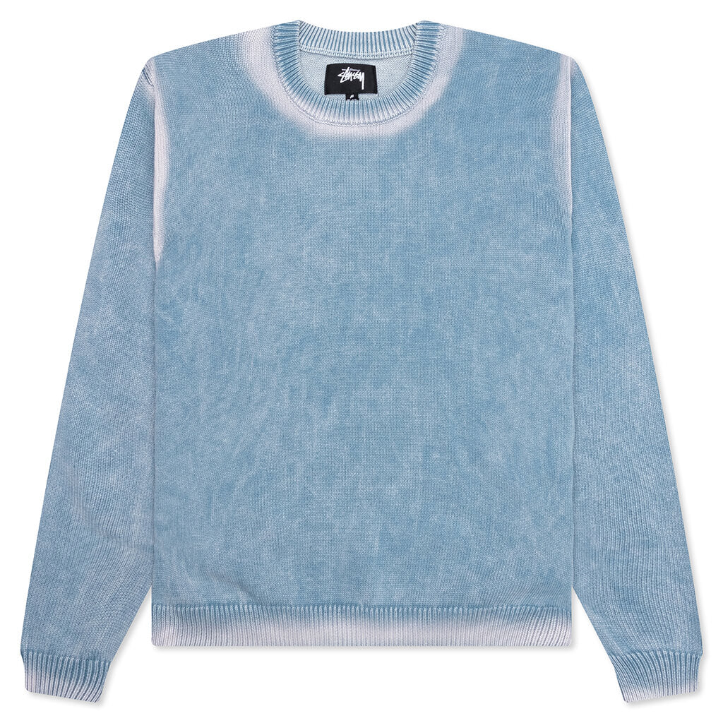 Faded Cotton Crew - Blue