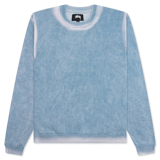 Faded Cotton Crew - Blue