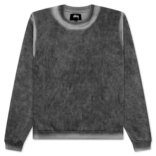 Faded Cotton Crew - Black