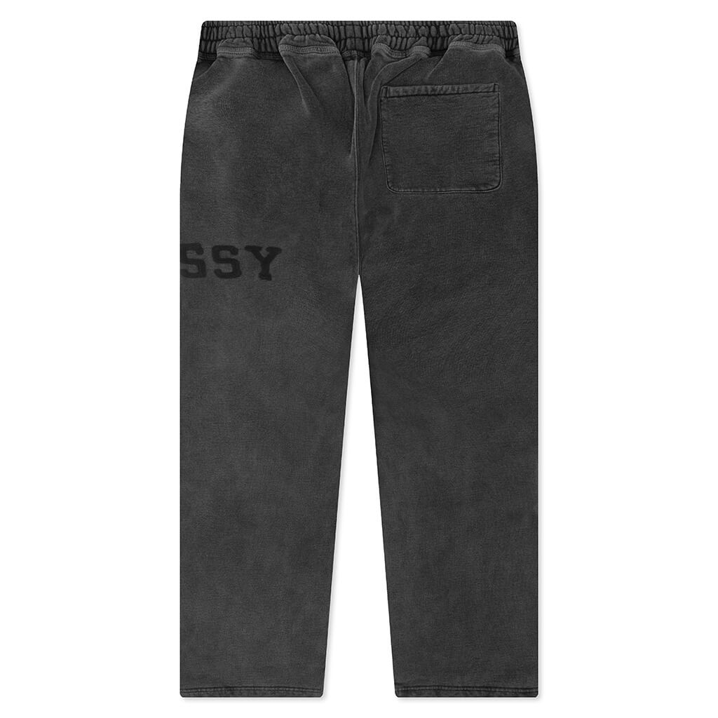 Faded Graphic Fleece Pant - Washed Black
