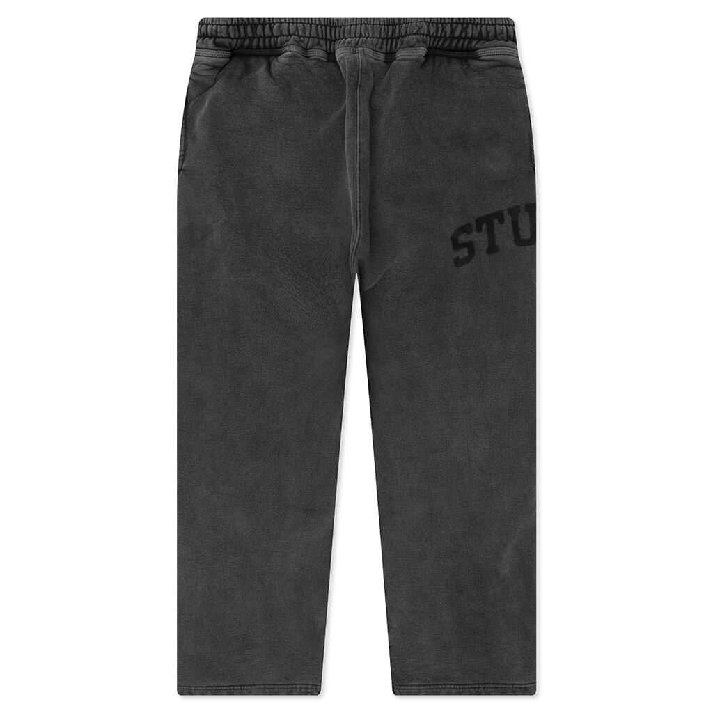 Faded Graphic Fleece Pant - Washed Black