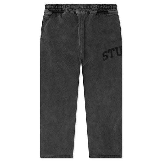 Faded Graphic Fleece Pant - Washed Black