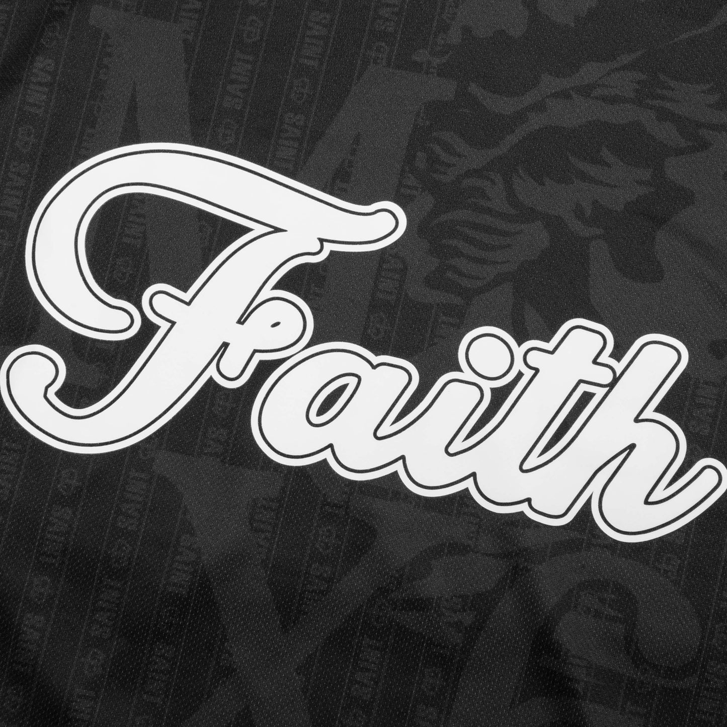 Faith Soccer Shirt - Black