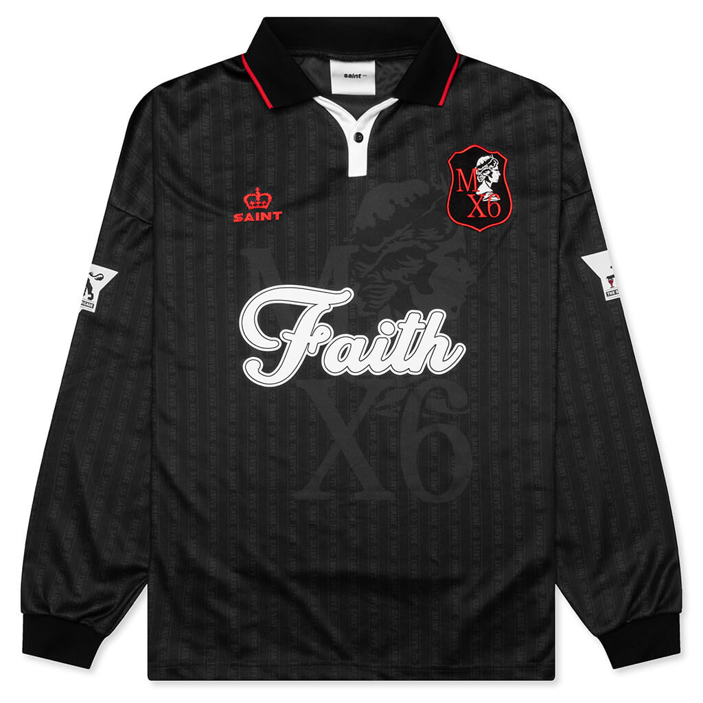 Faith Soccer Shirt - Black