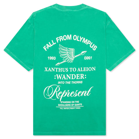 Fall From Olympus T-Shirt - Island Green