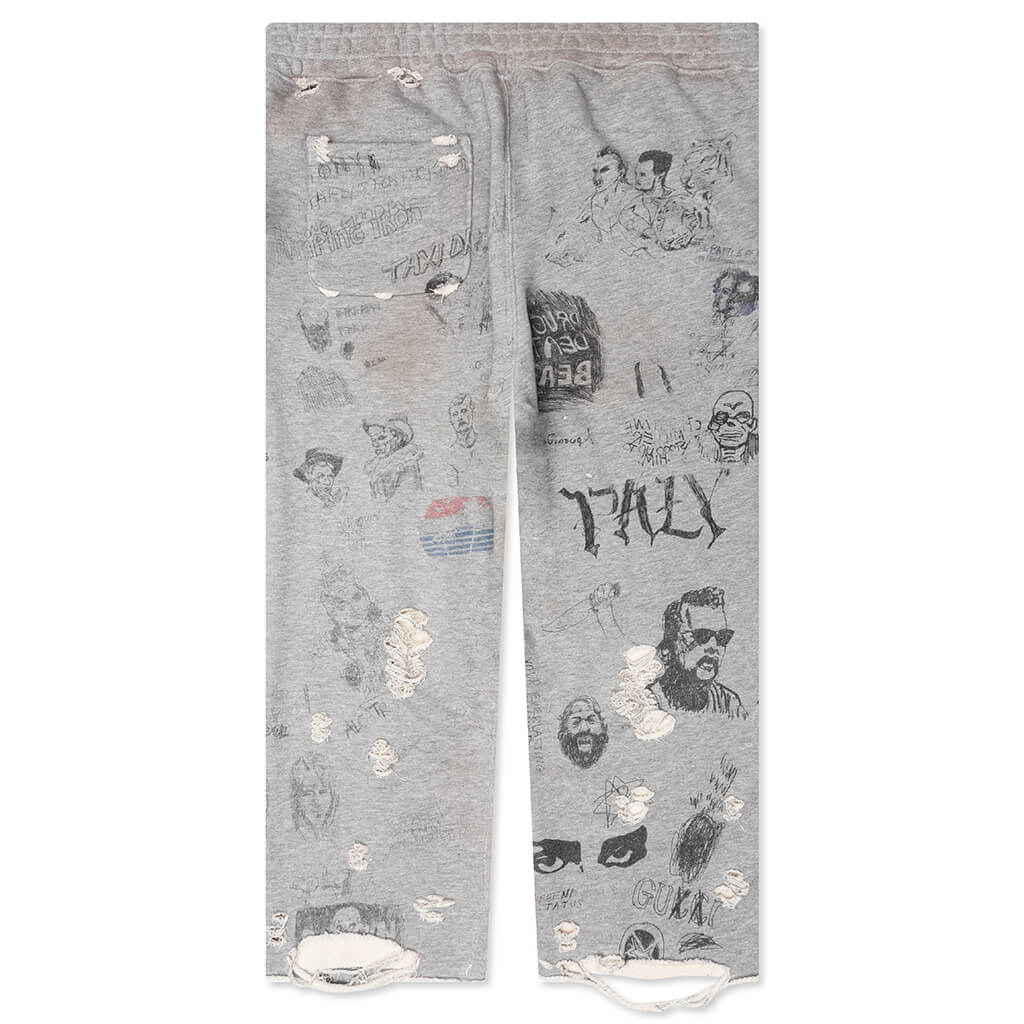 Fashion Sweatpants - Heather Grey