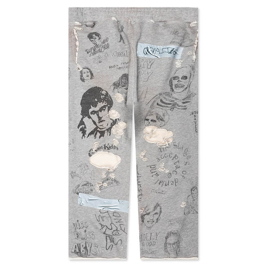 Fashion Sweatpants - Heather Grey