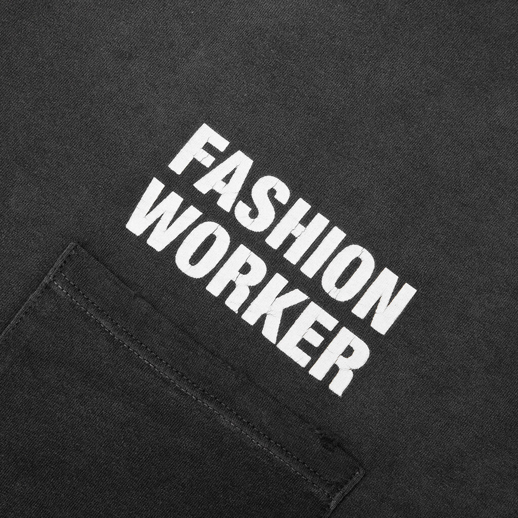 Fashion Worker Tee - Black Beauty