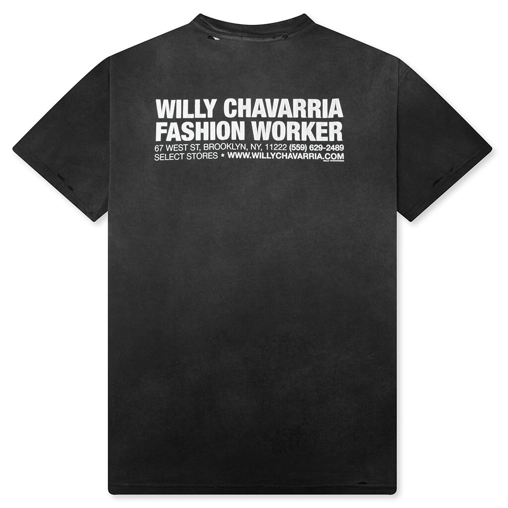 Fashion Worker Tee - Black Beauty