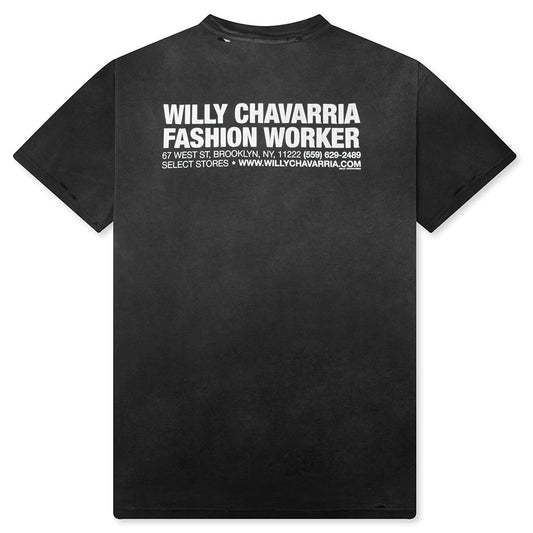 Fashion Worker Tee - Black Beauty