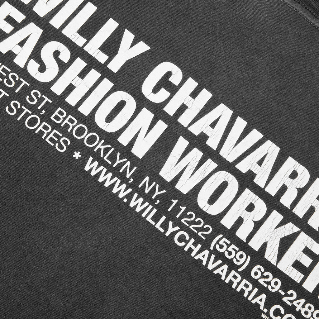 Fashion Worker Tee - Black Beauty
