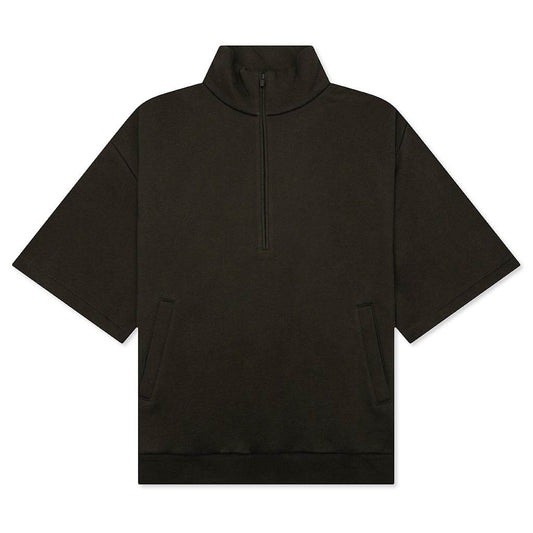 3/4 Half Zip - Off Black