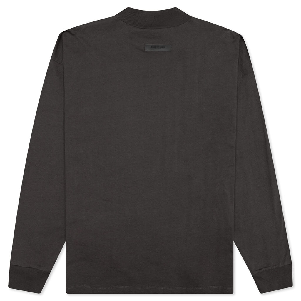 Essentials L/S Tee - Off-Black