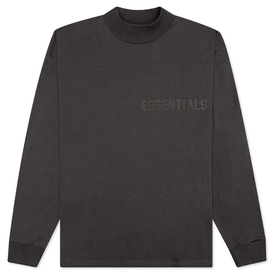 Essentials L/S Tee - Off-Black