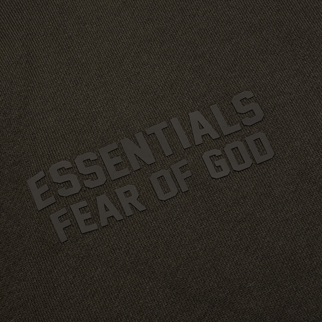 Relaxed Hoodie - Off Black