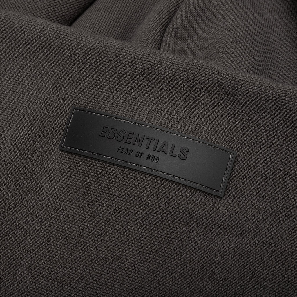 Essentials Relaxed Hoodie - Off-Black