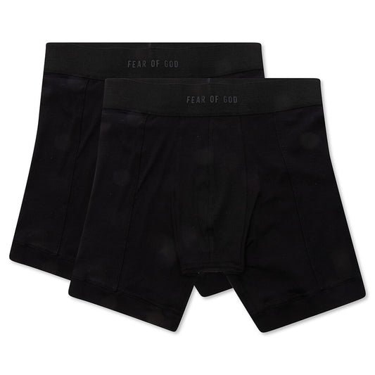 2 Pack Boxer Brief - Black