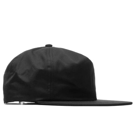 5 Panel Hat - Black