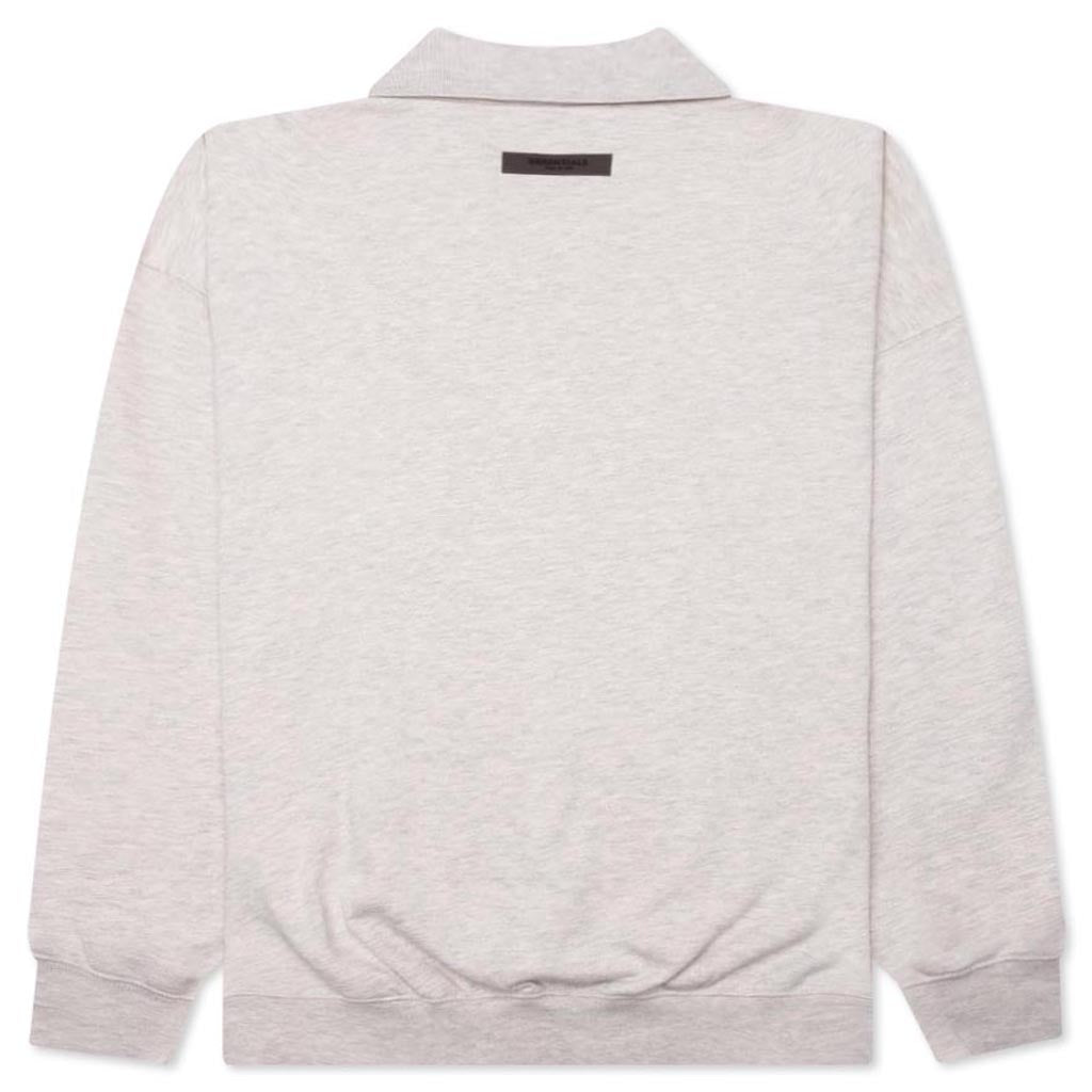 Core L/S Polo - Light Oatmeal