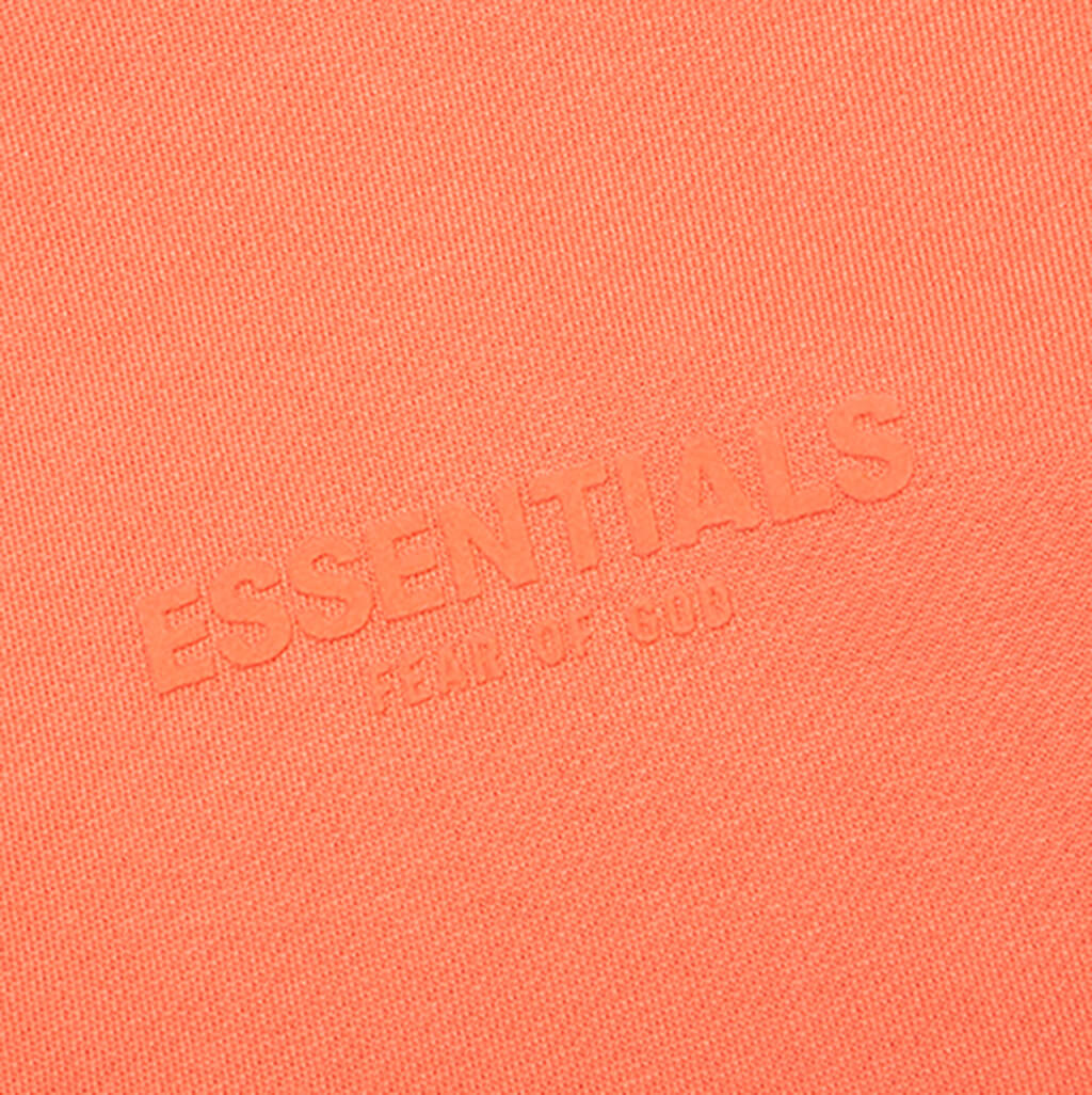 Essentials Relaxed Hoodie - Coral