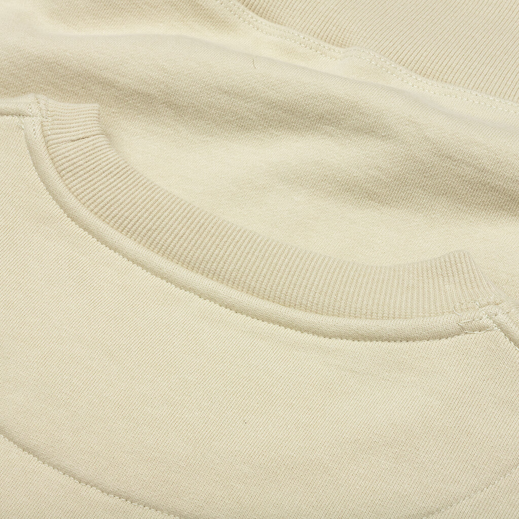 Academy Crewneck - Agate Grey/Bosphorus