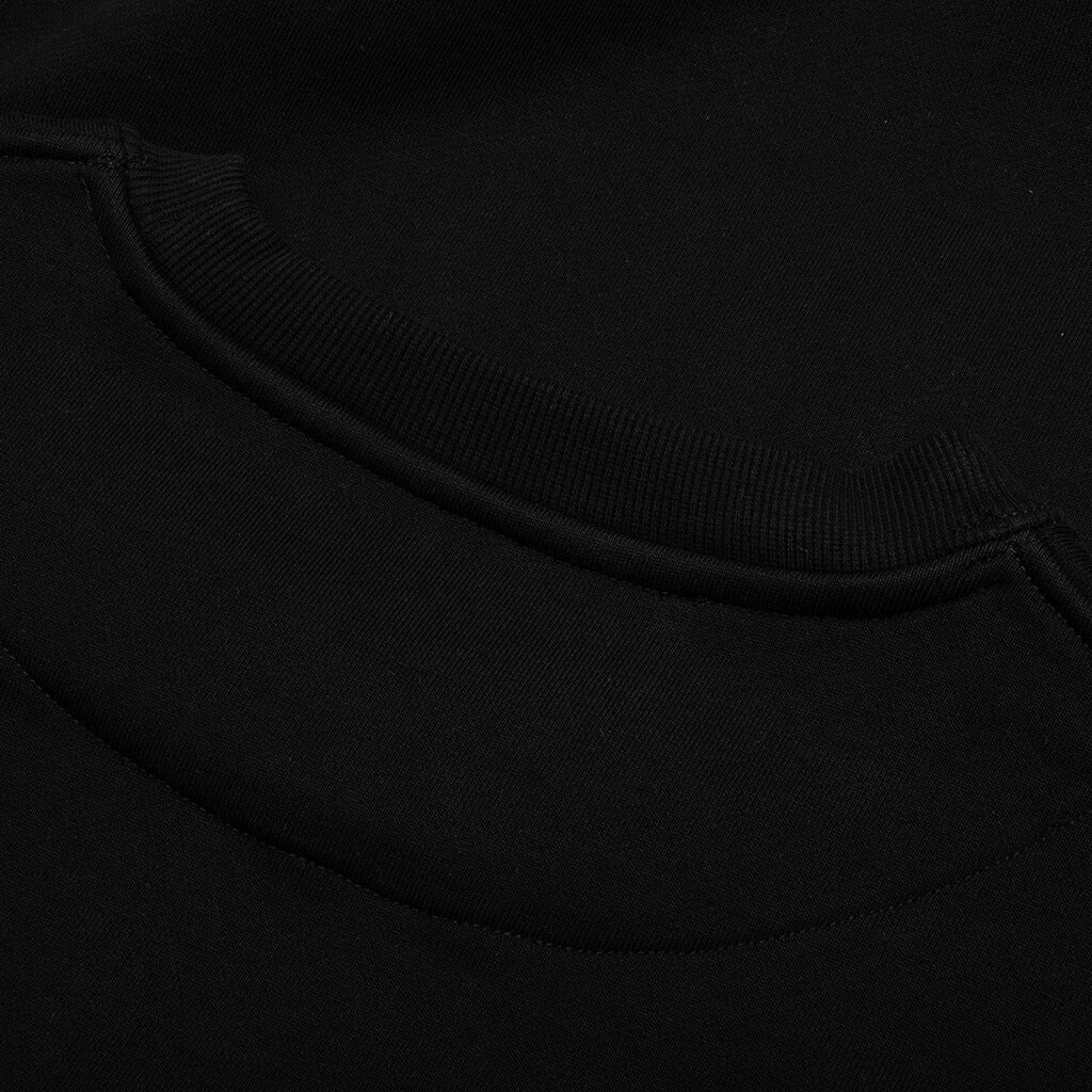 Academy Crewneck - Black/White