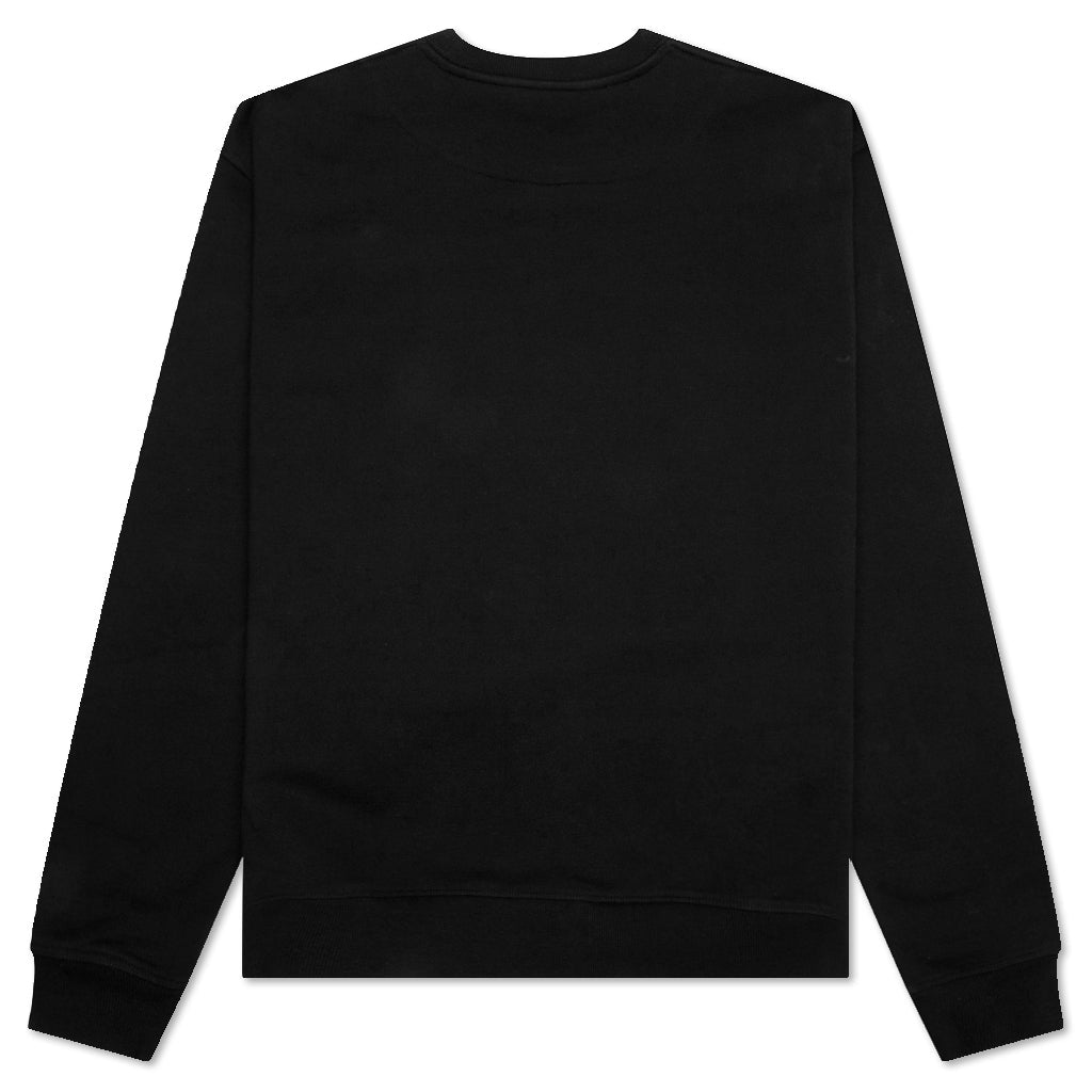 Academy Crewneck - Black/White