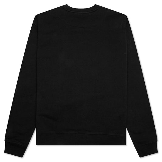 Academy Crewneck - Black/White
