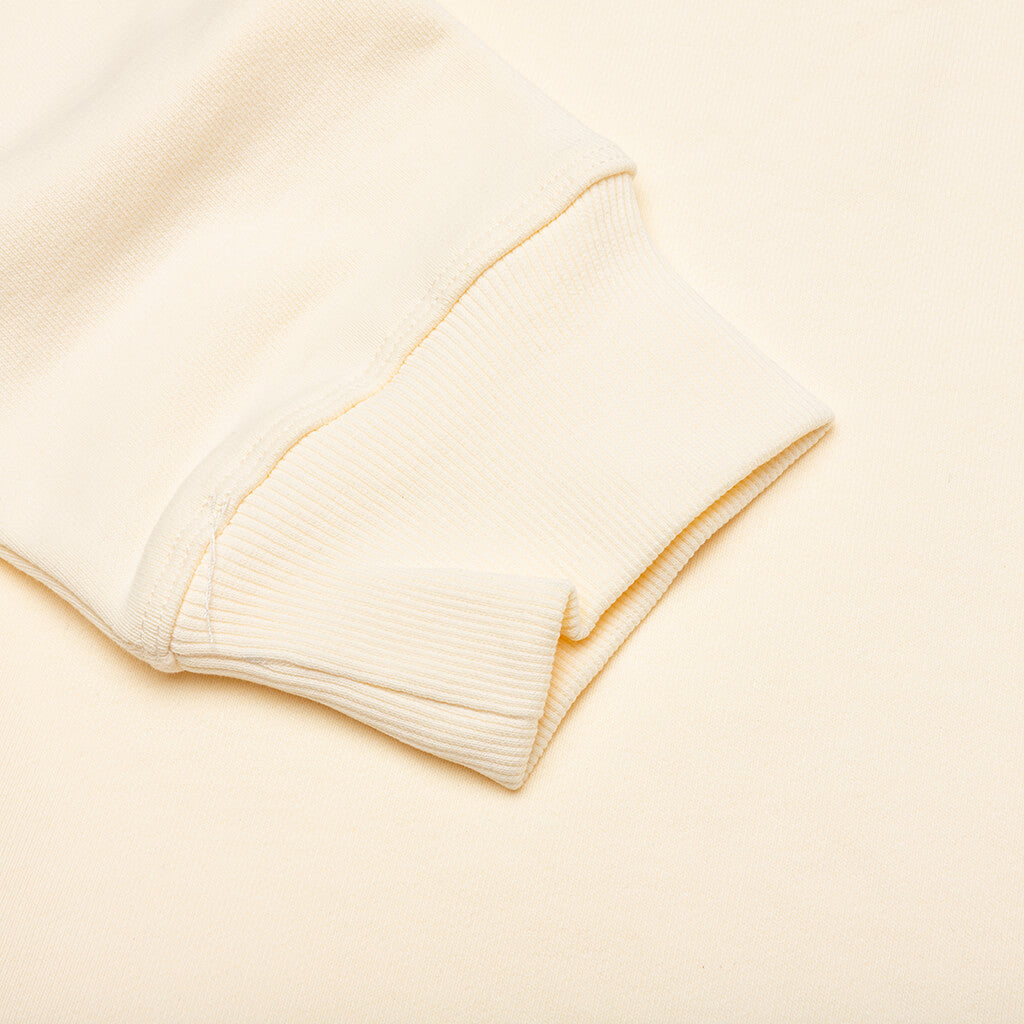 Academy Crewneck - Cannoli Cream/Gold Flame