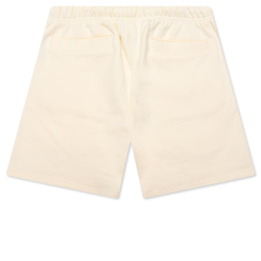 Academy Short - Cannoli Cream/Gold Flame