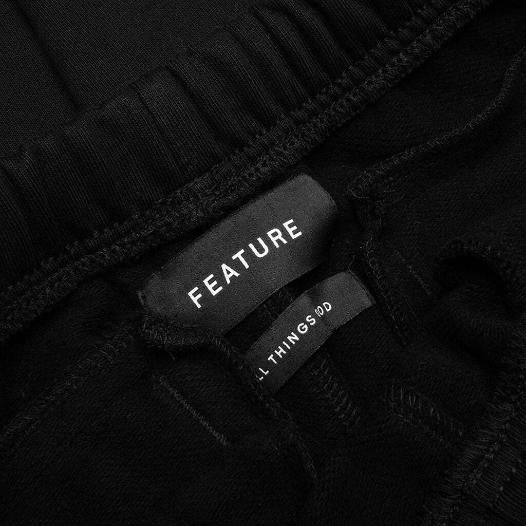 Academy Sweatpant - Black/White