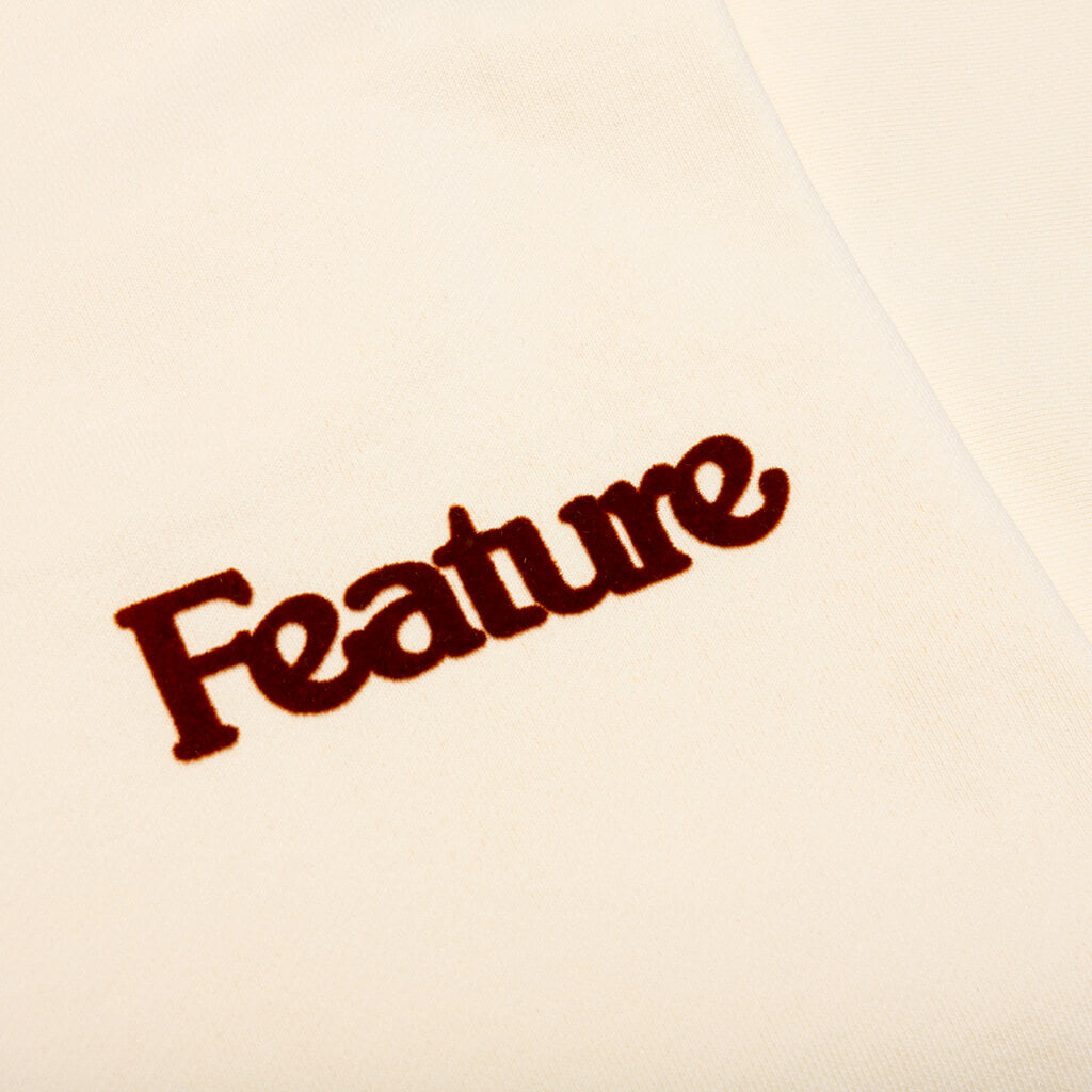 Academy Sweatpant - Cannoli Cream/Gold Flame