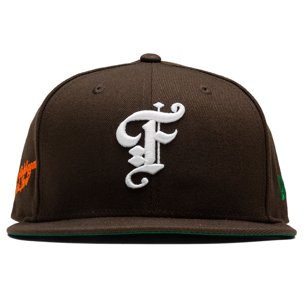 Feature x New Era Calabasas Chapter Fitted Cap - Walnut