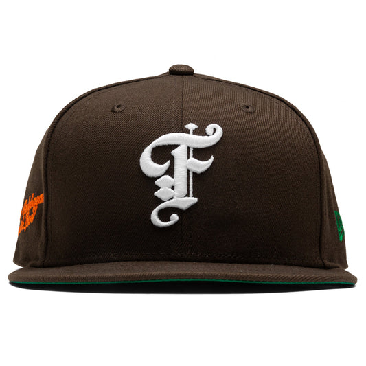 Feature x New Era Calabasas Chapter Fitted Cap - Walnut