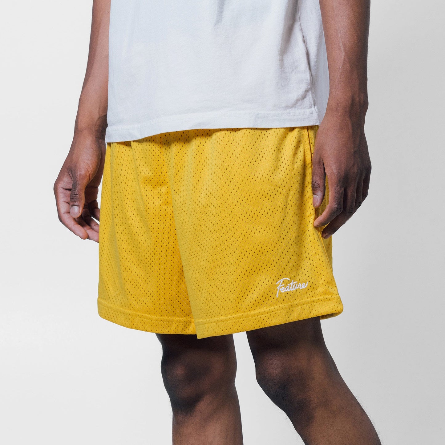 West Mesh Shorts - Orange