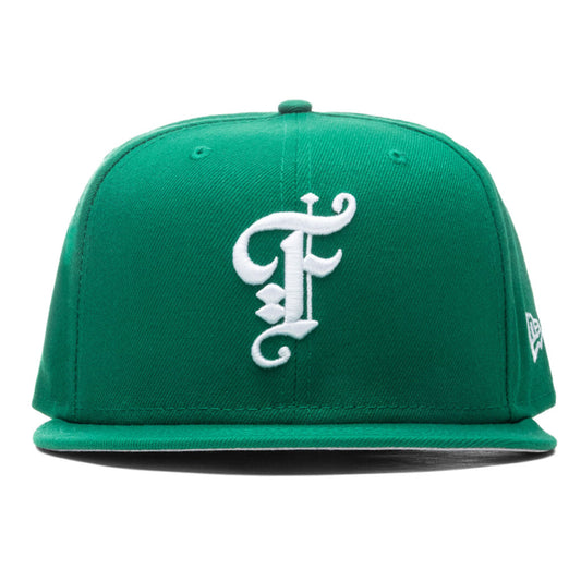 Feature x New Era Old English Fitted Hat - Kelly Green