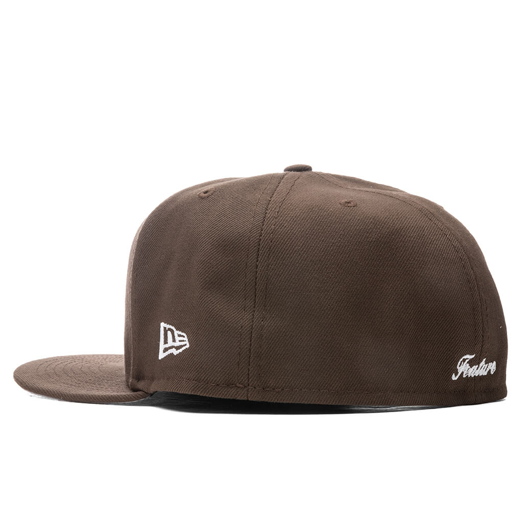 Feature x New Era OE Fitted Cap - Walnut