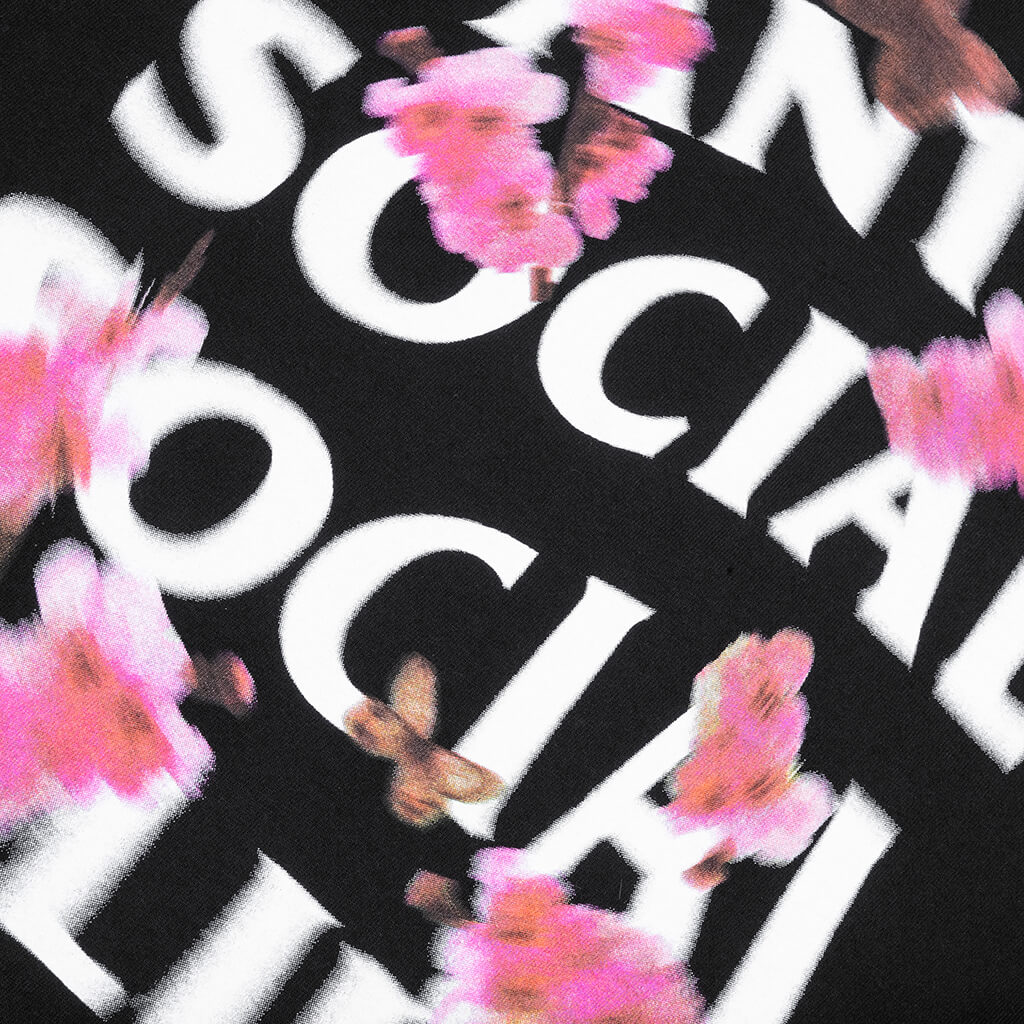 FEATURE x Anti Social Social Club Kkotch Tee - Black