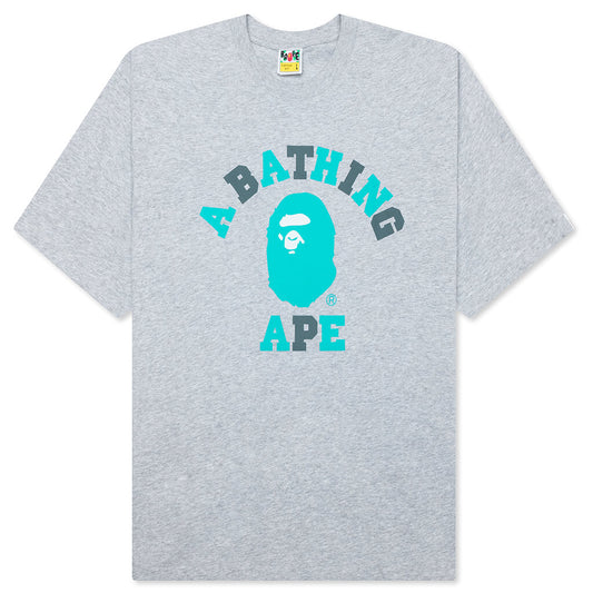 Feature x Bape College Relaxed Fit Tee - Gray