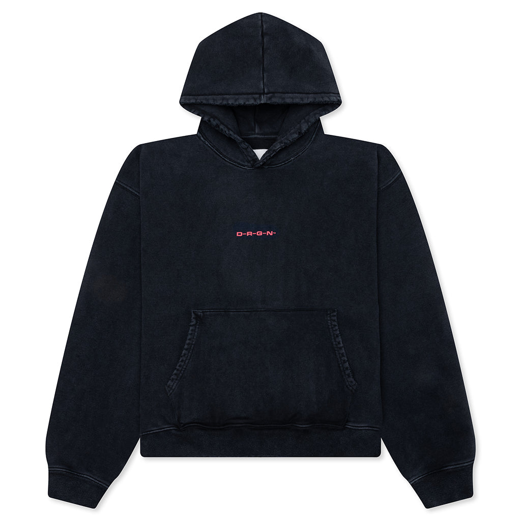 Feature x D-R-G-N Helmet Hoodie - Vintage Black