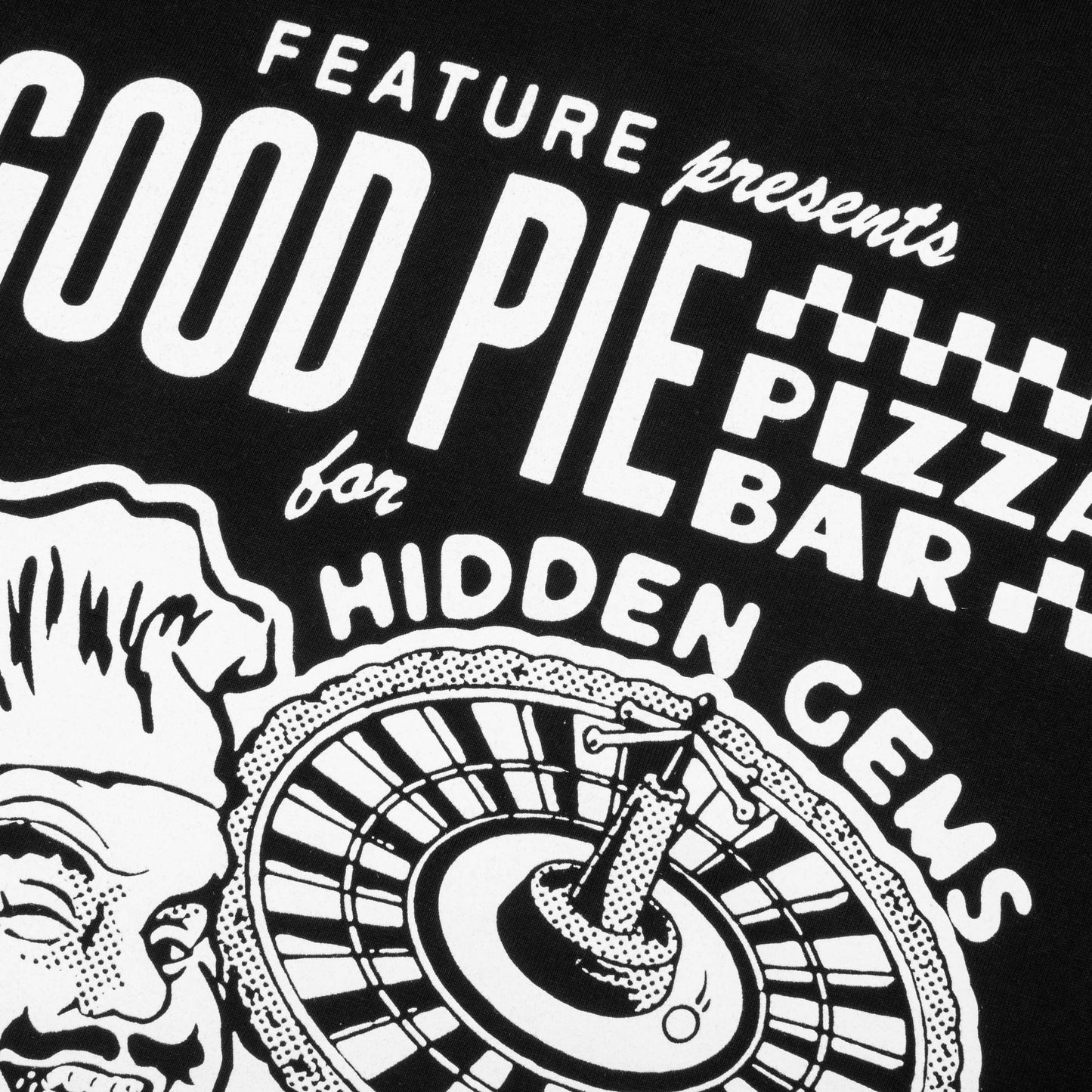 Feature x Good Pie Good Hot Tee - Black
