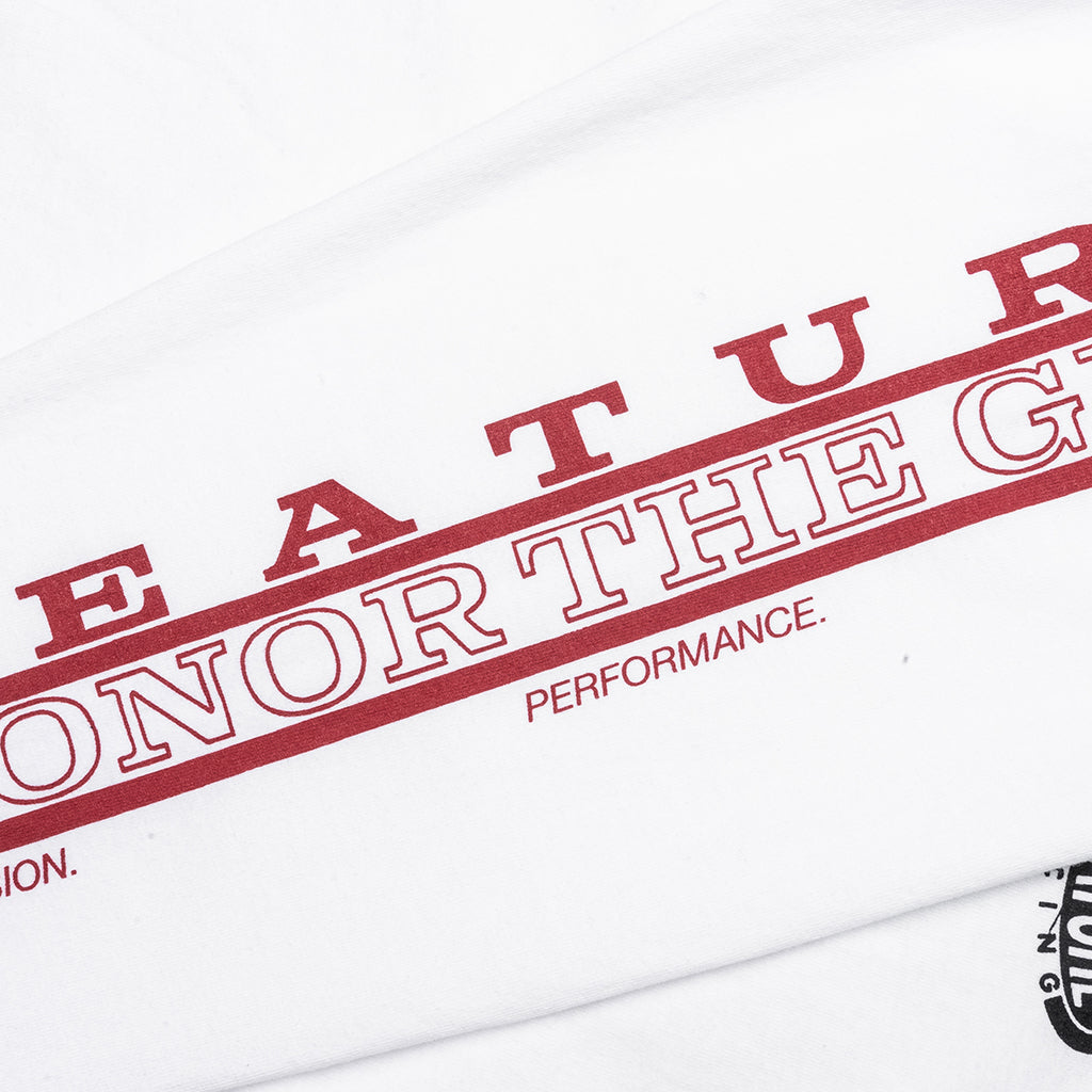 Feature x Honor The Gift Fastest Rides L/S Tee - White