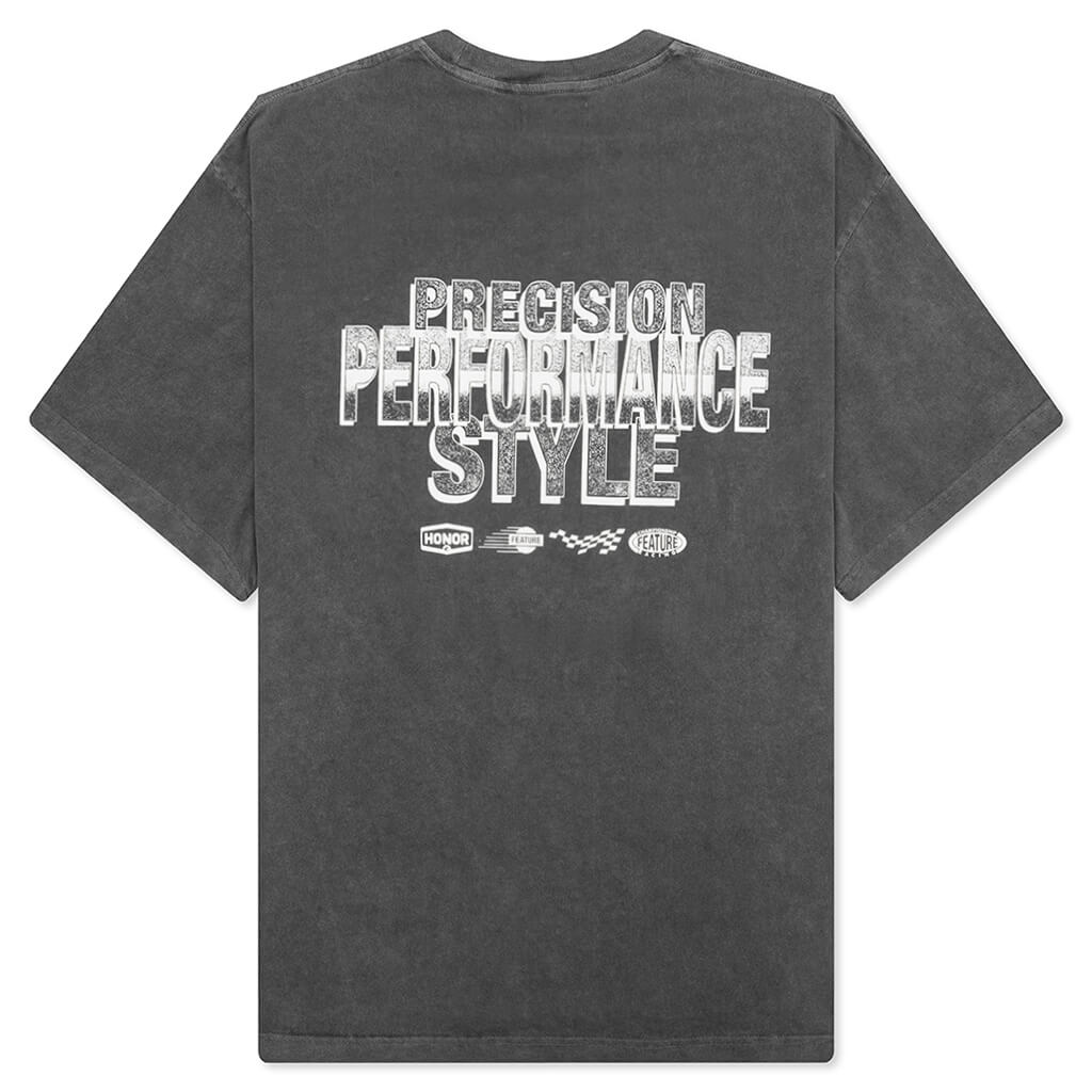 Feature x Honor The Gift Precision Graphic Tee - Faded Black