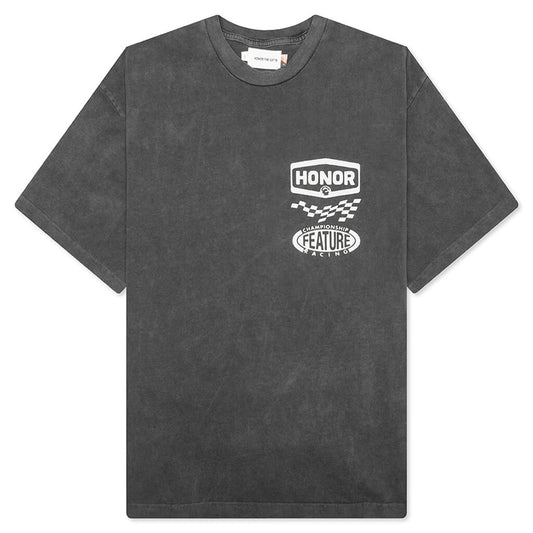 Feature x Honor The Gift Precision Graphic Tee - Faded Black