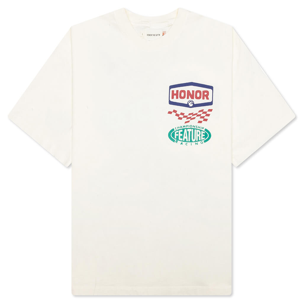 Feature x Honor The Gift Precision Graphic Tee - White