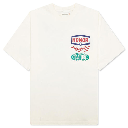 Feature x Honor The Gift Precision Graphic Tee - White
