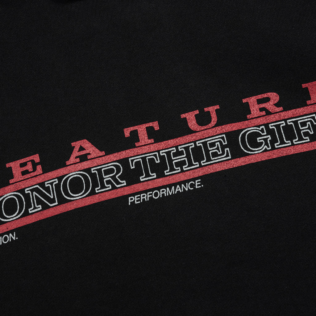 Feature x Honor The Gift Racing Club Hoodie - Faded Black